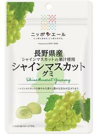 全農　ニッポンエール　長野県産　シャインマスカットグミ　40g 6袋セット 送料無料