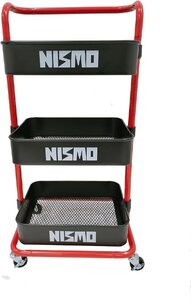 【日産公式ライセンス品 NISSAN オフィシャルグッズ】★NISMO（ニスモ）三段ラック（NIS-3DL8000）★ガレージやお部屋の収納ラックに！