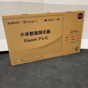 O518-O51-720◆ 未開封 Xiaomi シャオミ A Pro 43 液晶テレビ L43M8-A2TWN 43インチ 2023年製 カラーテレビ ⑤