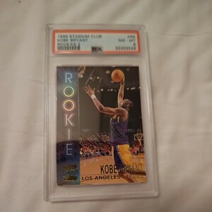 超激レア 96-97 StadiumClub Kobe Bryant コービーブライアント SSP RC ＃R9 Lakers NBA レジェンド HOF スーパースター PSA8 