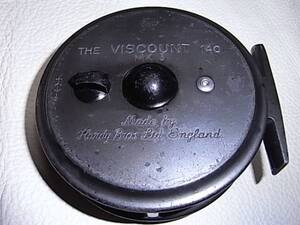 ■1930年代 美品 イングランド製■Hardy Viscount （ハーディー バイカウント）140 MK3 FlyReel