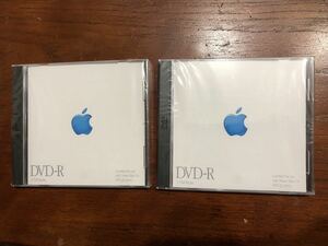 Apple DVD-R 2枚セット アップル 純正