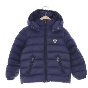 モンクレール MONCLER JULES GIUBBOTTO キッズ ダウンジャケット アウター フード付き ジップアップ 3 100cm 紺 キッズ