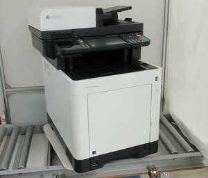 【印刷枚数少】京セラ A4カラー複合機 ECOSYS M6635cidn 印刷枚数927枚 コピー FAX スキャナ プリンター 中古トナー付【H24062403】