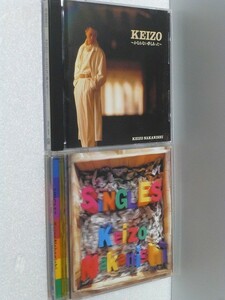 CD ◆ 中西圭三　「KEIZO」 + 「SINGLES」　