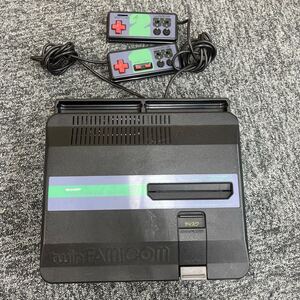 ☆794. SHARP シャープ TWIN FAMICOM ツインファミコン AN-505-BK 動作未確認 現状品 ジャンク