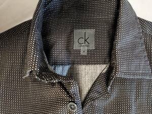 美品　CK　カルバンクライン　シャツ　Calvin Klein　M　短袖