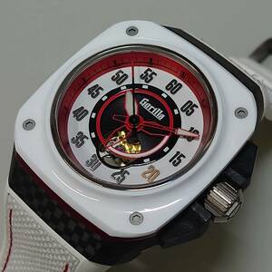 美品 ゴリラウォッチ Gorillawatch ファストバック GT レガシー東京 250本限定 裏透 カーボン セラミック 箱 保証書 自動 オートマ AT