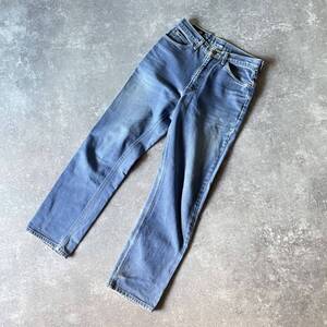 LEE RIDERS リー ライダース 0201 FIT FOR EXTRA COMFORT 日本製 フロントジップ デニム ジーンズ ユーズド加工 メンズ(30インチ) Y2K