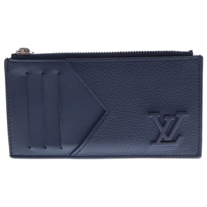 LOUIS VUITTON ルイヴィトン LV アエログラム コインケース ウォレット ネイビー M82084