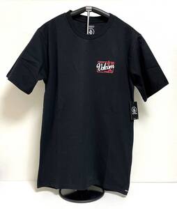 VOLCOM ボルコム AF712210BLK メンズ Sサイズ 半袖Tシャツ バックプリントティー PrintTee ブラック色 ロゴ ヴォルコム 新品 即決 送料無料