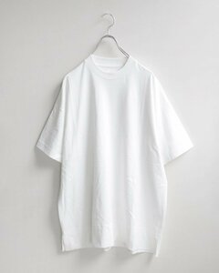 ★美品 MARKAWARE ◆22SS BOX TEE S/S モックネック Tシャツ 白 サイズ2 オーガニックコットン 半袖 カットソー マーカウェア ◆ES19