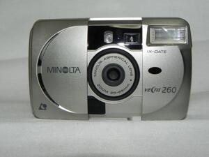 ジャンク品　MINOLTA vectis 260 カメラ