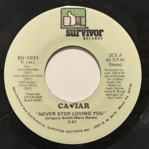 【新宿ALTA】CAVIAR/NEVER STOP LOVING YOU(SU1031)