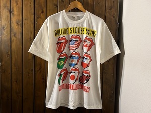 新品★ローリングストーンズ　VOODOO LOUNGE　WORLD TOUR 94/95　ビンテージスタイル　Tシャツ【XL】★ヴードゥーラウンジ/ロックバンド