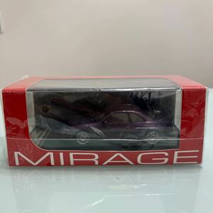 未使用 MIRAGE NISSAN Nissan Skyline GT-R V-spec (R33)Midnight Purple 8387ミニカー 1/43スケール