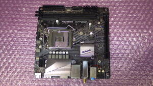 ASRock B560M-ITX/ac(REV:1.04) ITX 第10世代 WiFi搭載 Win10動作確認済 送料無料(074)