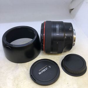 ★外観美品★ Canon キヤノン EF 85mm F1.2 L ULTRASONIC レンズ 現状渡し　1円〜