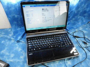 ★NEC LaVie ノートパソコン PC PC-LL750WG3EB Core i5 2.27GHz 4GB スパークリングリッチブラック