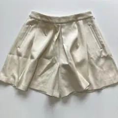 美品　ROPÉ アイボリー ショートパンツ 38サイズ