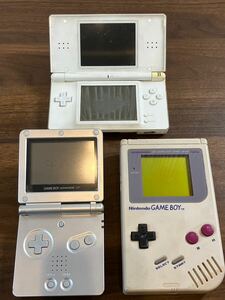 E/1802 ゲームボーイ アドバンスSP DSライト まとめ Nintendo ニンテンドー