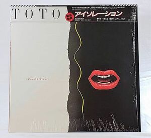 TOTO　アイソレーション　カルメン　ライオン　初回ステッカーシート付き　中古レコードLP　20210812