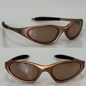 美品!!90s★OAKLEY MINUTE 1.0 FMJ Copper W VR28 Black Iridium オークリー ミニット1.0 廃盤 ビンテージ