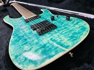 超目玉特価品！！★SPEAR GUITAR★Emerald Ocean Blue　7弦登場！!★Gladius Seventh Moon限定1本入荷！！