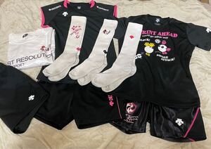 部活　女子バレーボール　デサント　ユニフォーム　練習着　セット