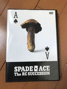 希少! rcサクセション☆spade ace☆忌野清志郎☆DVD☆国内盤☆人気！貴重！レア！ジャンク！