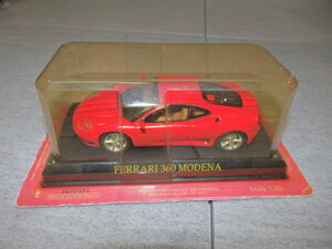 1/43 アシェット フェラーリ 360 モデナ 未開封 Ferrari modena フェラーリコレクション ixo スーパーカー ミニカー レッド 赤 G38/6861