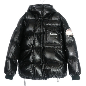 モンクレール MONCLER × FRAGMENT DESIGN ANTHEMY ダウンジャケット ブルゾン 4 ブラック 黒 F209U1850210 68950 国内正規 メンズ