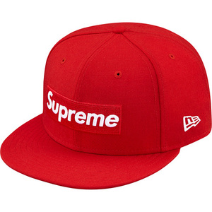 即決 supreme 17 ss playboy Box Logo New Era red 7 5/8