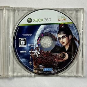 XBOX360ソフト BAYONETTA ベヨネッタ ソフトのみ　(管理番号：OKU3188)