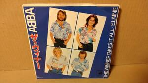 【80s 7inch】アバ / ザ・ウィナーABBA / WINNER TAKES IT ALL / DISCOMATE DSP205