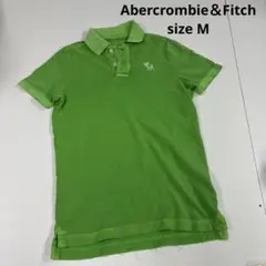 Abercrombie＆Fitch ポロシャツ　古着　グリーン　アメカジ