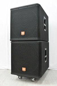 ◇直3170 中古品 JBL ジェービーエル サブウーファー MRX500 ペア 【チャーター便 法人様限定商品】