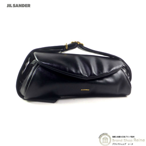 ジルサンダー （JIL SANDER） Cannolo SM Padded カンノーロ スモール パディング ハンド バッグ J07WD0076 ブラック（新品）