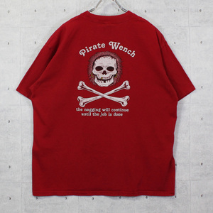 XL / 古着 Tシャツ 半袖 スカル 海賊 骸骨 メキシコ プリント トップス SPO-2209083