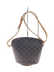 LOUIS VUITTON◆ドルーオ_モノグラム・キャンバス_BRW/PVC/BRW/モノグラム