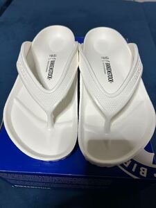 ビルケンシュトック【BIRKENSTOCK】Honolulu EVA ホノルル レギュラー 43 28.0 ホワイト 箱あり 美品