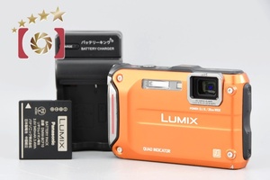 【中古】Panasonic パナソニック LUMIX DMC-FT4 サンライズオレンジ コンパクトデジタルカメラ