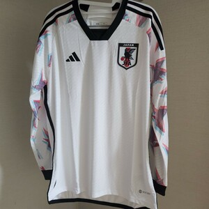 adidas 正規品　2022　日本代表　オーセンティック　サイズ2XL　長袖　ドラゴンアッシュ　Kj着　降谷建志着　おりがみ　ORIGAMI　炎