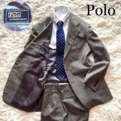 Polo by RalphLauren セットアップスーツ 千鳥柄 グレー A4