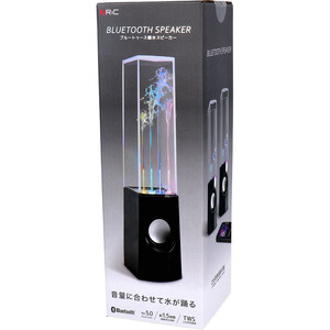 まとめ得 RiC Bluetooth噴水スピーカー ブラック BS0006 x [2個] /k