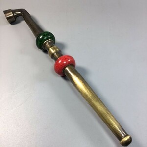 旧家蔵出 古玩 銅器の乾煙斗純銅工芸品 復古 B