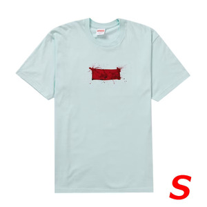 ★新品★Supreme Ralph Steadman Box Logo Tee "Pale Blue" -S