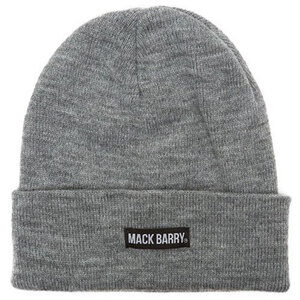 まとめ得 MACK BARRY マクバリー 【BEANIE(ビーニー)】 MACK BARRY マクバリー BASIC BEANIE グレー MCBRY70689 x [2個] /l