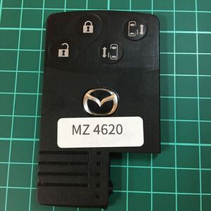 MZ4620 マツダ 純正 4ボタン プレマシー CRER CR3W MPV LY3P 等スマートカードキー 両側電動スライドドア スマートキー キーレス