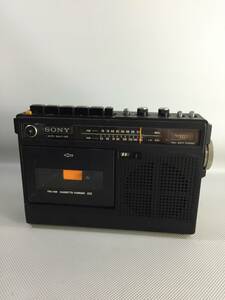 S3487○SONY ソニー FM/AM ラジオ カセットコーダー カセットレコーダー カセットプレーヤー ラジカセ CF-1150 レトロ アンティーク 通電OK